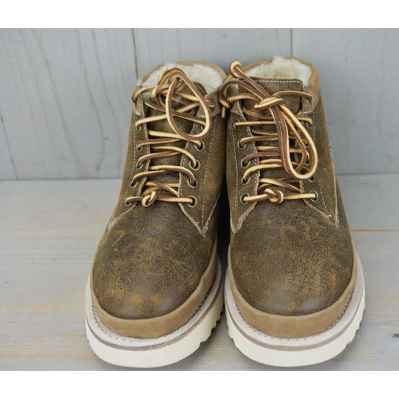 UGG CALI MOC TRAIL ANKLE CHUKKA BOOTS US 7 NIB - Picture 5 of 13